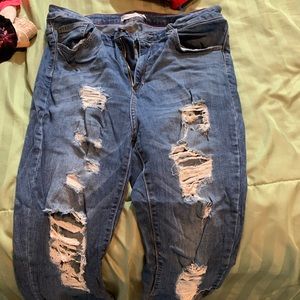 Jeans plus size skinny